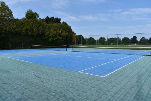 Tennis courts at Solina Park are about to receive major upgrades