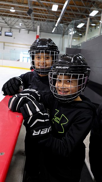 Families skated together and took part in an afternoon filled with fun