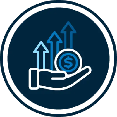 Icon representing inflation