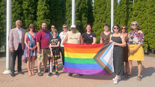 Pride Month Flag Raising Pride Month Flag Raising