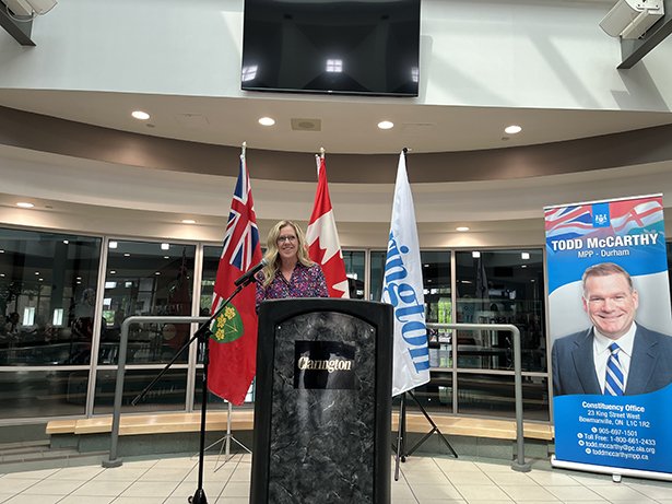 Kersti Pascoe, Supervisor of Community Programs – Recreation and Fitness at the Municipality of Clarington.