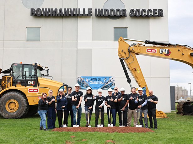 Mayor, members of Council and Municipal staff celebrate this highly anticipated milestone for the Clarington community. 