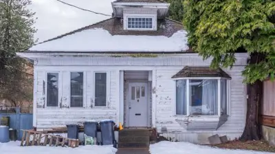An old house in disrepair.