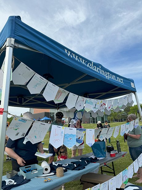 From swimming to jungle gyms, pickleball, basketball, soccer, splash pads and more - hundreds of residents participated in the #HeartYourParksClarington campaign to draw all the ways they enjoy open spaces across the community. 